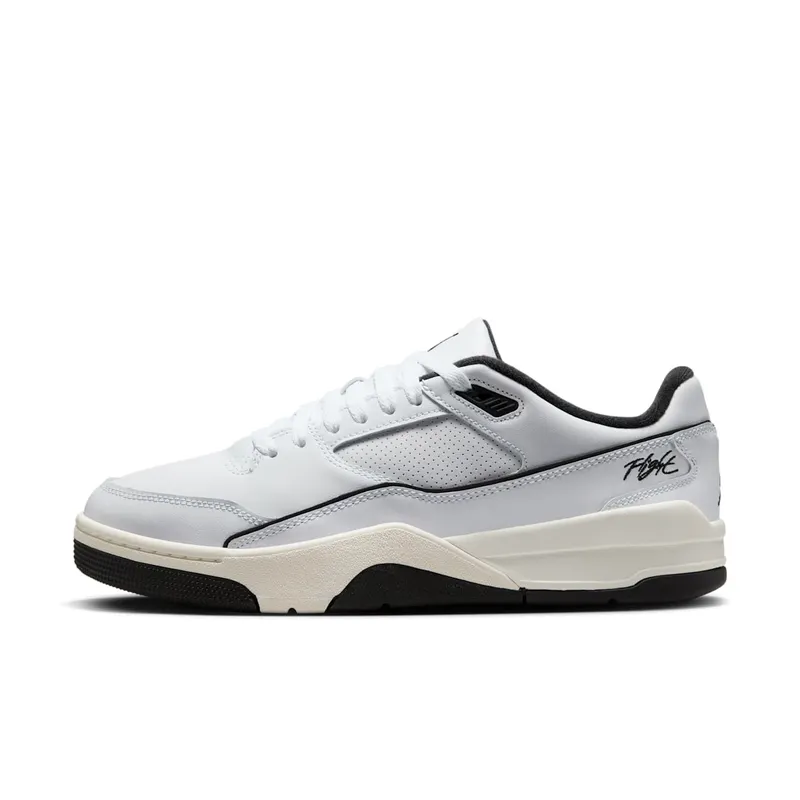 Air Jordan Flight Court “White Sail Black” (HF3255-100)