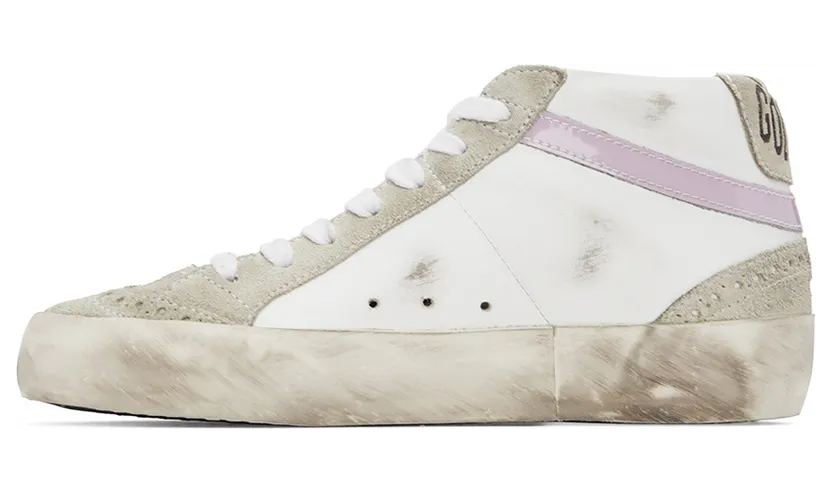 Golden Goose SSENSE Exclusive White & Grey Mid Star Classic Sneakers (GWF00122.F001212.80903) (3)
