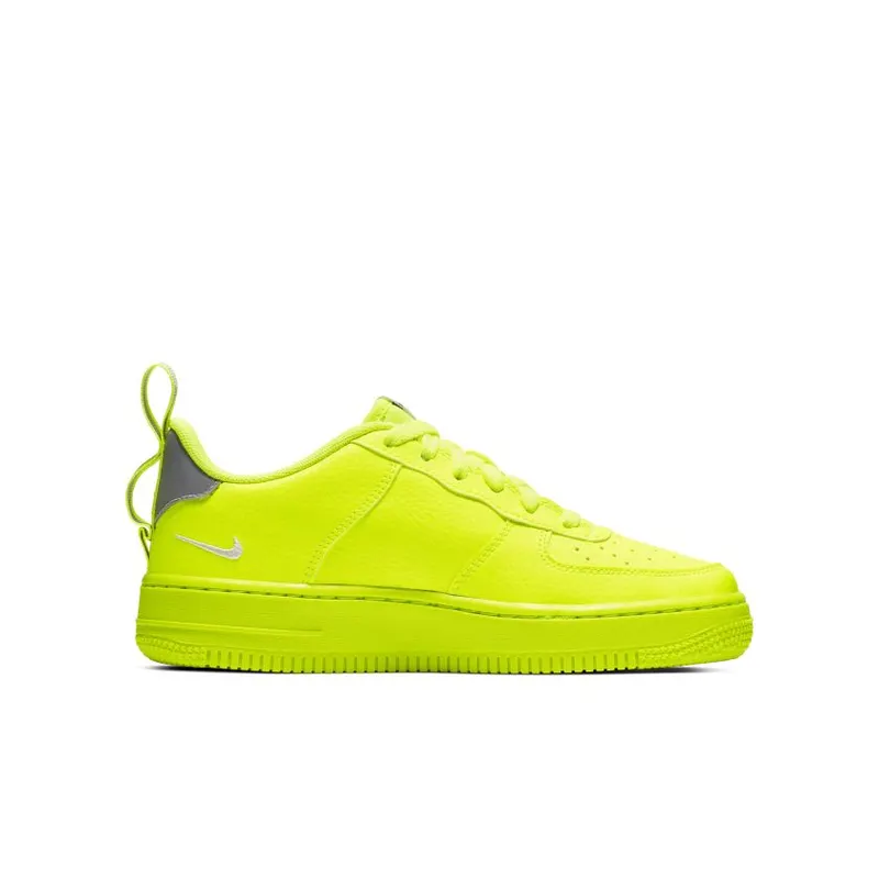 Nike Air Force 1 LV8 Utility Volt (GS) Volt/White-Black-Wolf Grey (AR1708-700)
