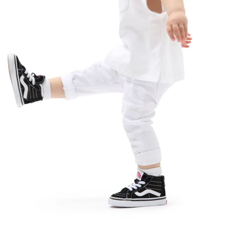 VANS Sk8-hi Zip Toddler Shoes Black (VN000XG5Y28)