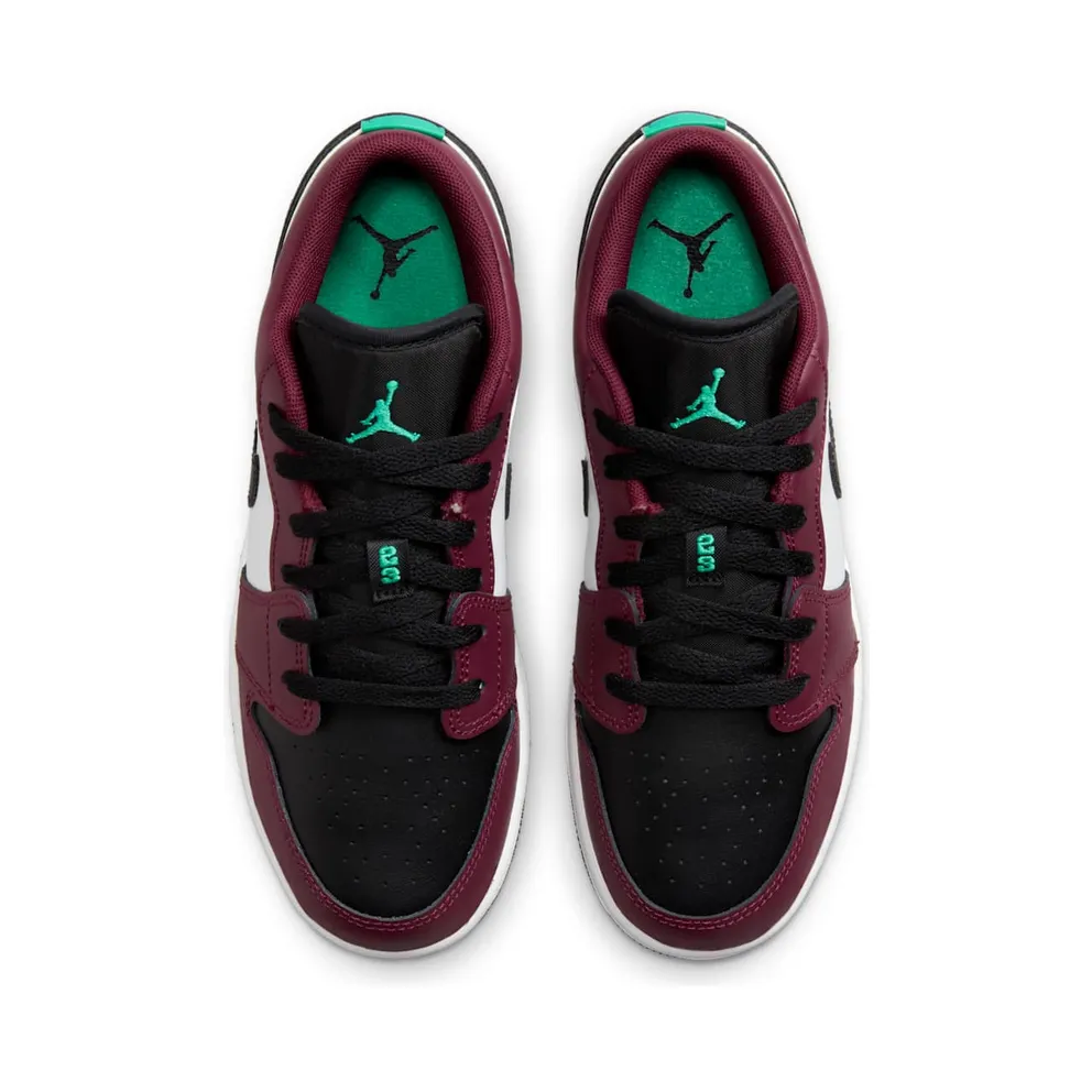 Air Jordan 1 Low SE Dark Beetroot Roma Green (GS) (DM0589-635)