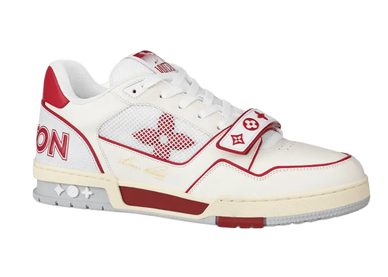 Louis Vuitton Trainer Red Mesh (1A98VL)
