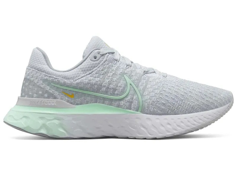 Nike React Infinity Run Flyknit 3 Pure Platinum Mint Foam (DD3024-007)