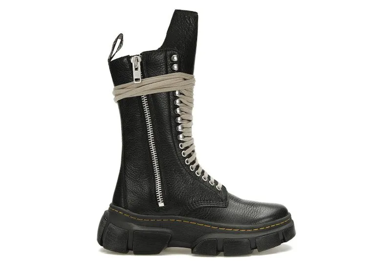 Dr. Martens 1918 DMXL Calf Length Zip Boot Rick Owens Black (31750001)
