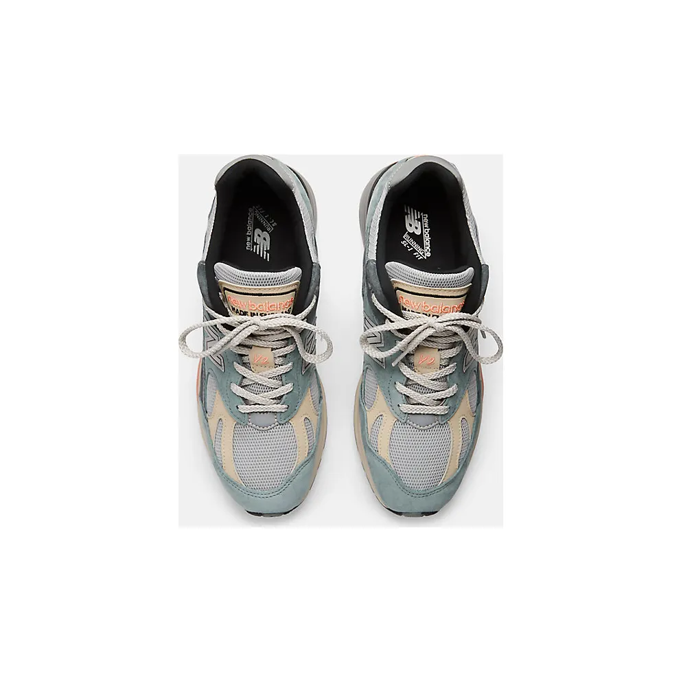 New Balance 991 MiUK Silver Blue Turbulence (U991SG2)