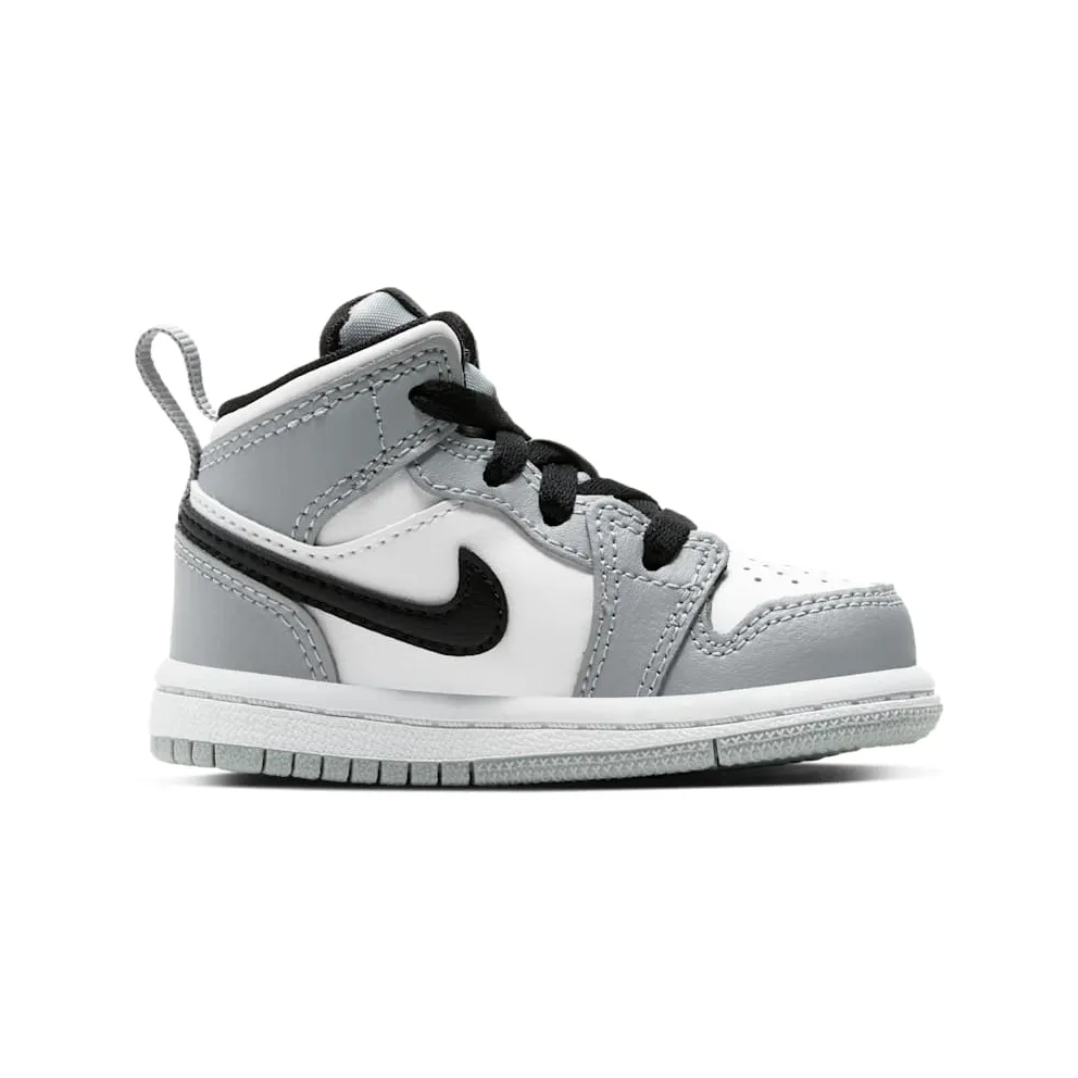 Jordan 1 Mid Light Smoke Grey (TD) Light Smoke Grey/White-Black (640735-092)