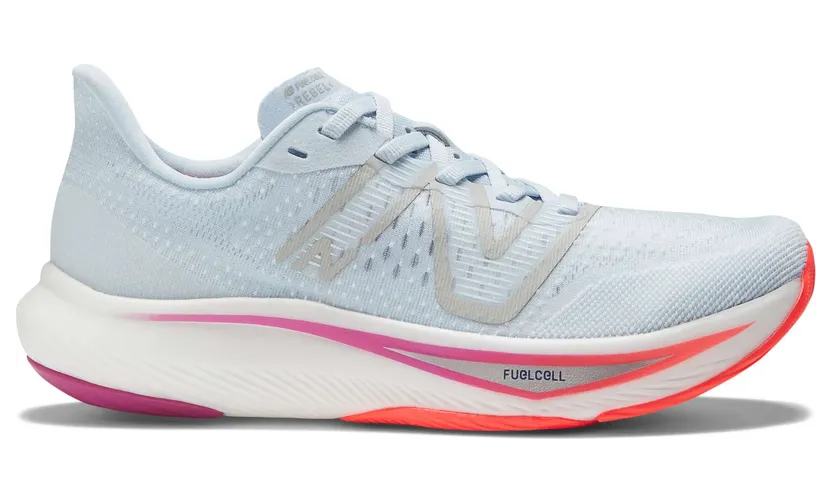 New Balance FuelCell Rebel v3 Blau/Rot/Rosa (WFCXCS3)