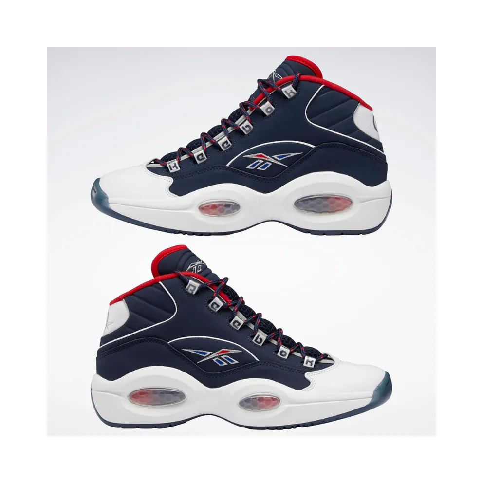 Adidas Question Mid Vector Navy / Cloud White / Vector Red (H01281)