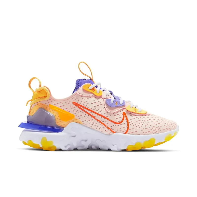 Nike React Vision Washed Coral (W) Washed Coral/Sapphire-Laser Orange-Hyper Crimson (CI7523-600)