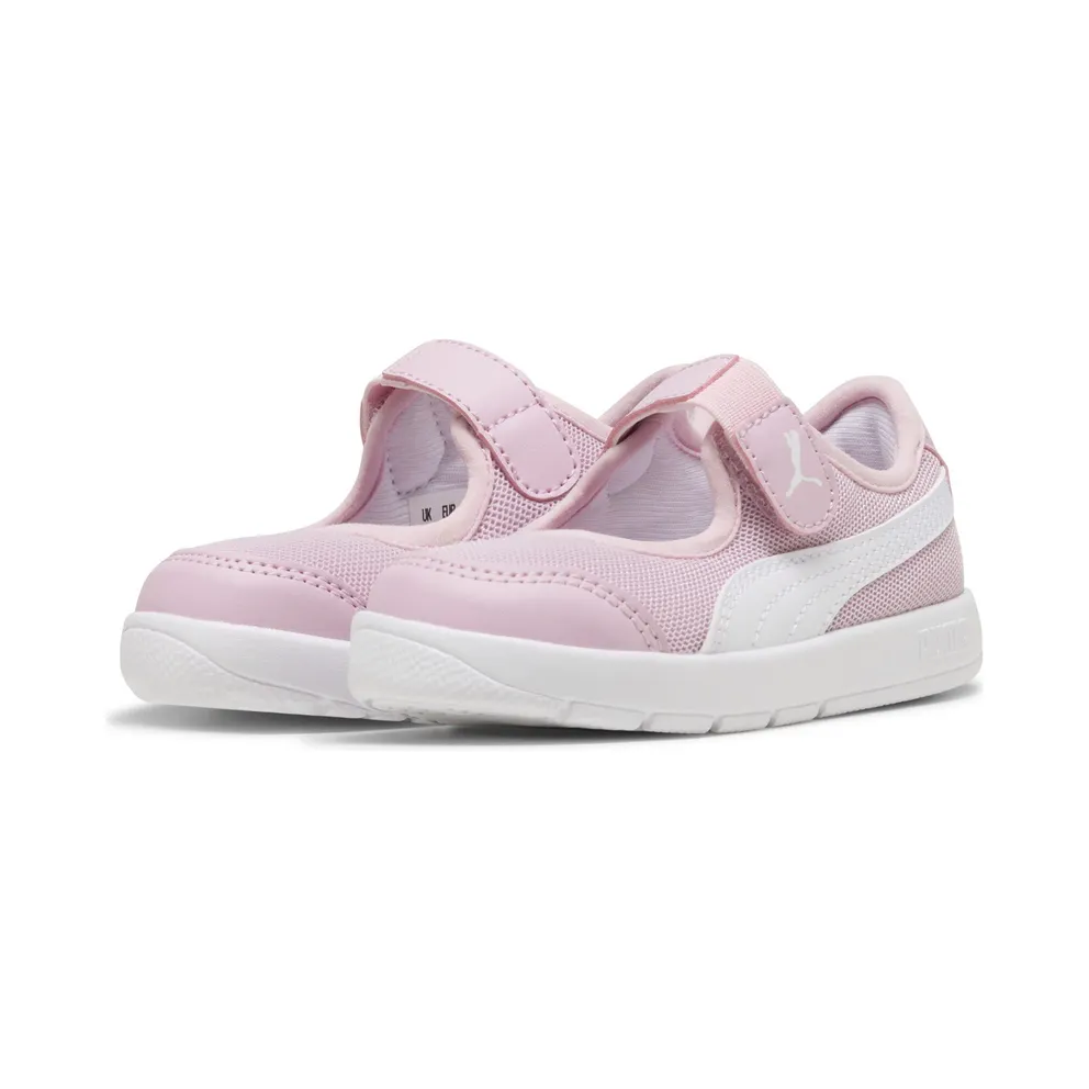 Puma Courtflex v3 Lina V “Rose Mauve / Puma White” (400579_02)