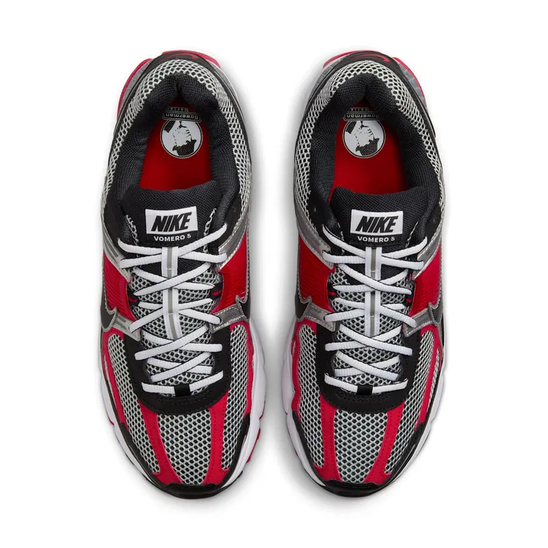 Nike Zoom Vomero 5 “Metallic Silver University Red” (HV0926-095)