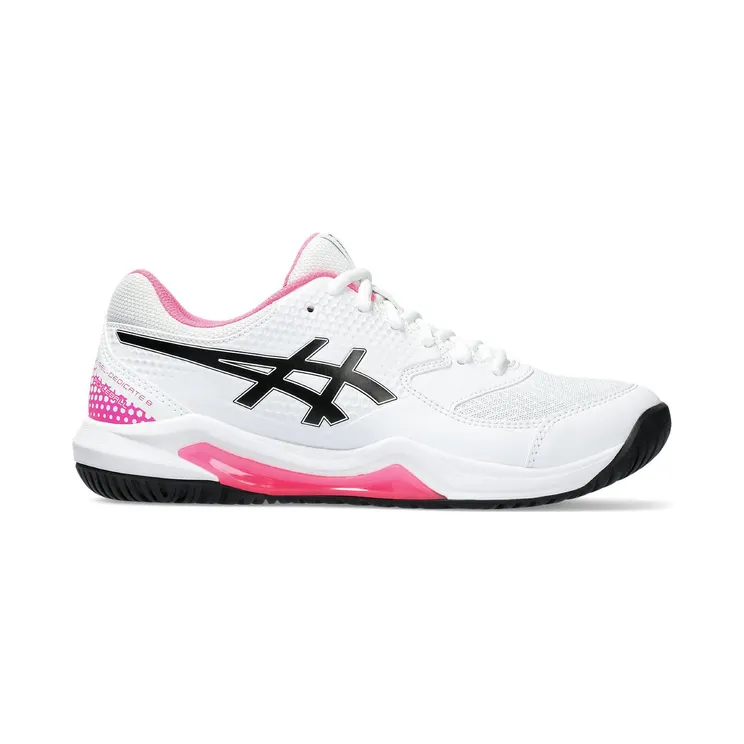 ASICS Gel-Dedicate 8 Pickleball White Hot Pink (1042A236-100)