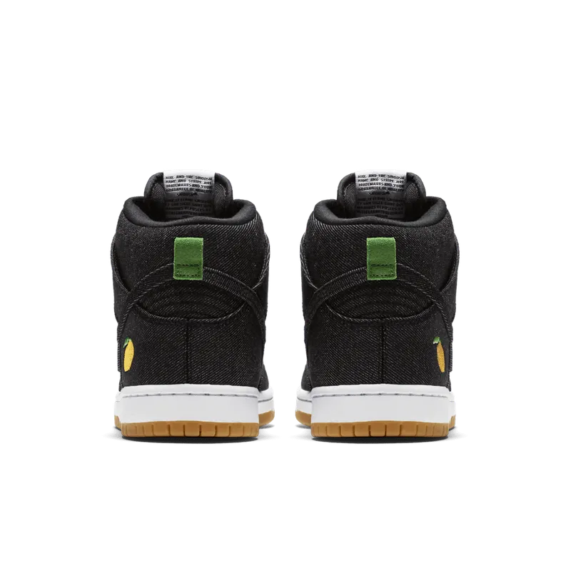Nike SB Dunk High Momofuku Black/White-Laser Orange-Black (881758-071)
