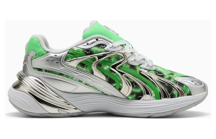 Puma Inverse RIPNDIP Silver Fluro Green