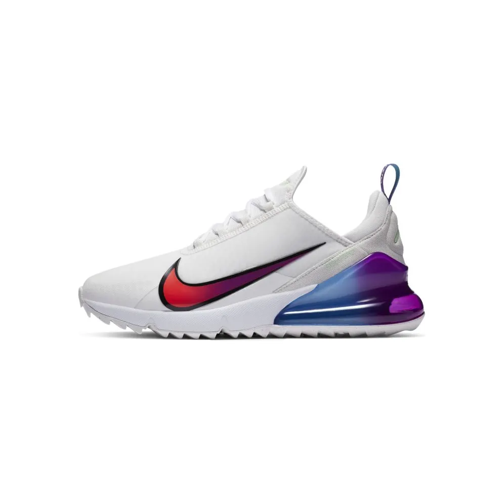 Nike Air Max 270 Golf White Oracle Aqua Vivid Purple Metallic Summit White/Oracle Aqua-Vivid Purple-Black (CZ4912-120)