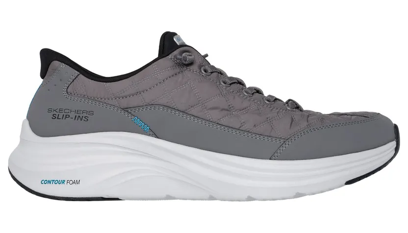 Skechers Slip-ins: Contour Foam – Cozy Fit Sneaker Houtskool/Black