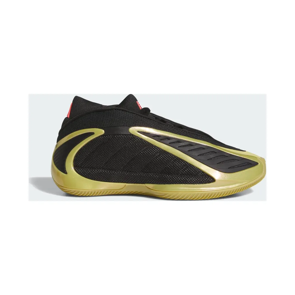 Adidas Anthony Edwards 2 J Core Black / Gold Metallic / Solar Turbo (KJ5514)