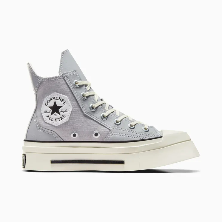 Converse Chuck 70 De Luxe Squared Grey Area/Black/Egret (A08280C)