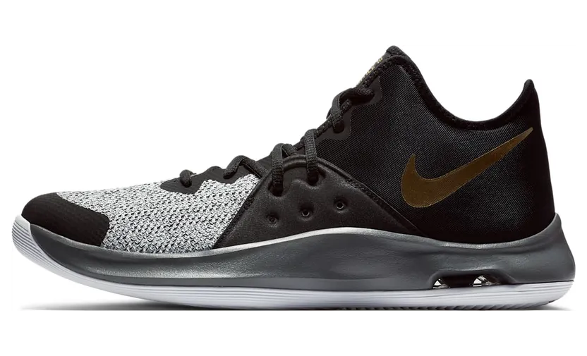 Nike Air Versitile 3 Black Metallic Gold (AO4430-005)