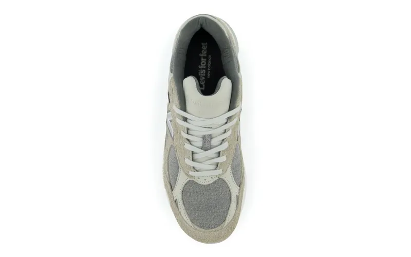 New Balance x Levis 990v3 Grey – “Elephant Skin / Grey” (M990LV3)