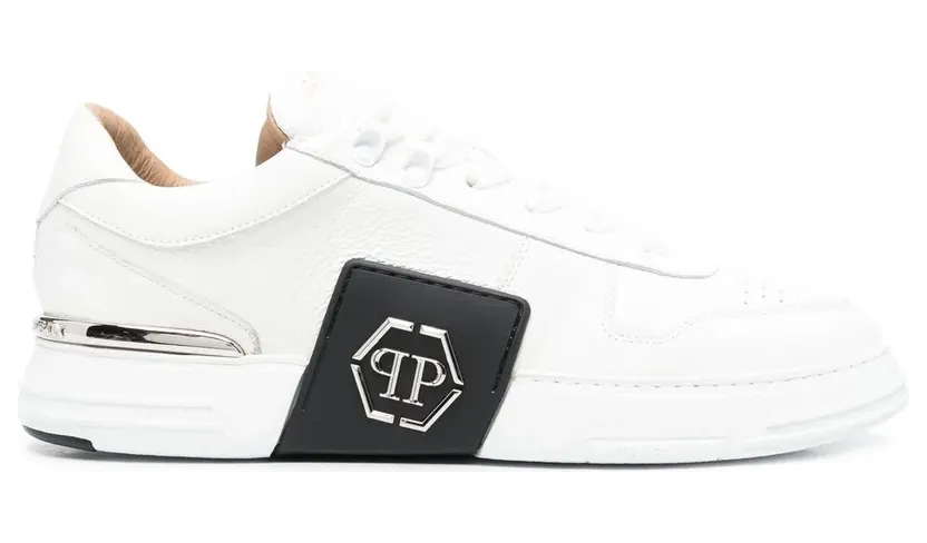 Philipp Plein Hexagon low-top sneakers – Wit (FABSUSC0272PLE010N)