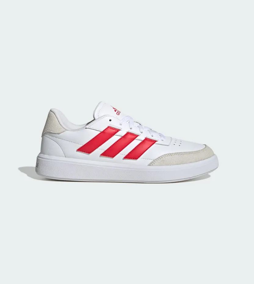 Adidas Courtblock Cloud White / Pure Ruby / Off White (JP5342)