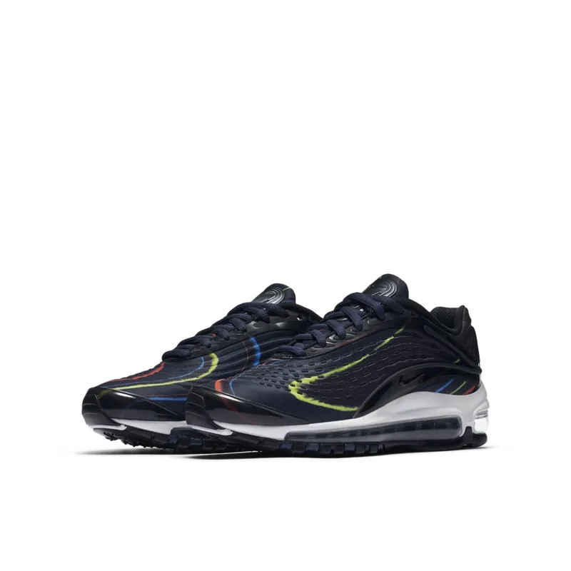 Nike Air Max Deluxe Black Midnight Navy (GS) Black/Black-Midnight Navy-Reflect Silver (AR0115-001)