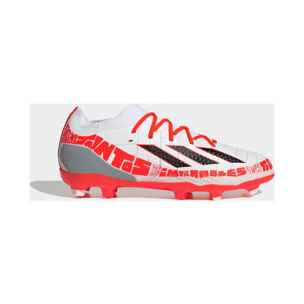 adidas X Speedportal Messi.1 Firm Ground Football Boots Cloud White / Core Black / Solar Red (GW8389)