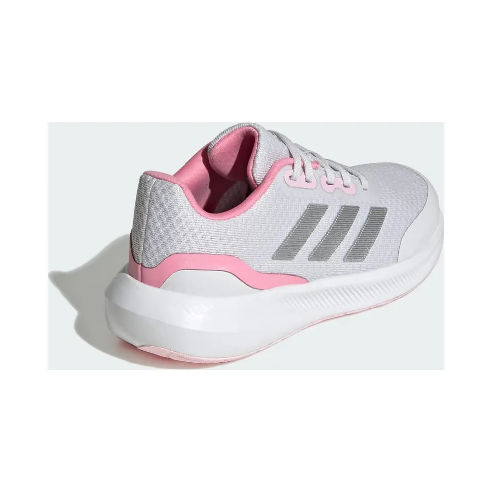 Adidas RunFalcon 3 Lace Dash Grey / Silver Metallic / Bliss Pink (IG7281)