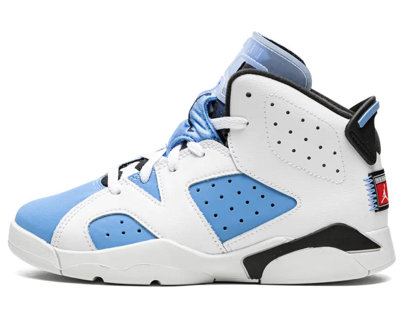 Jordan 6 Retro UNC White (PS) (DV3605-410)