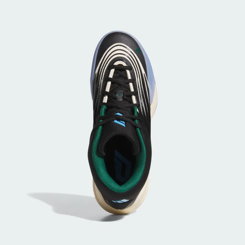 Adidas Dame X Core Black / Warm Vanilla / Blue Burst (JR9943)