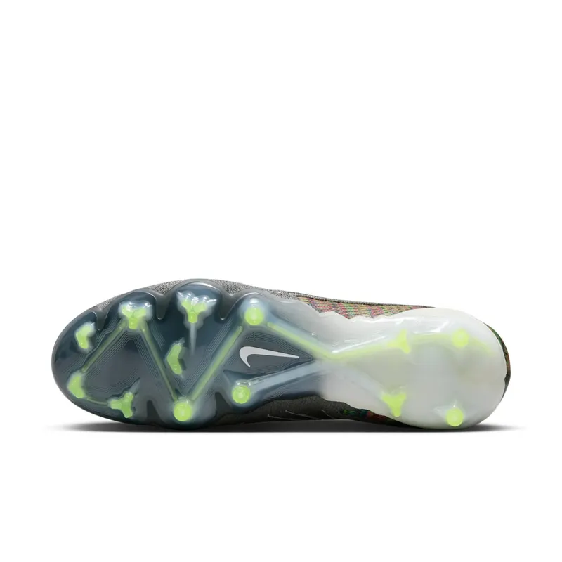 Nike Gripknit Phantom GX Elite Fusion FG Black White Blue Glow Volt (DV6971-071)