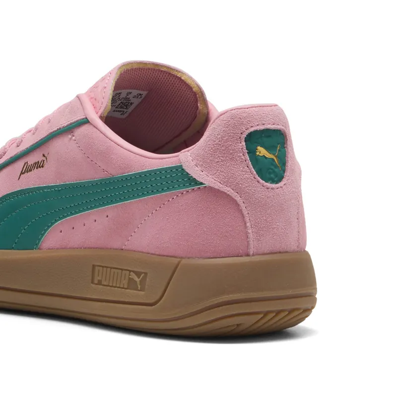 Puma Club Klassika Suede “Pinkscape / Wild Green / Puma Gold” (400718_07)