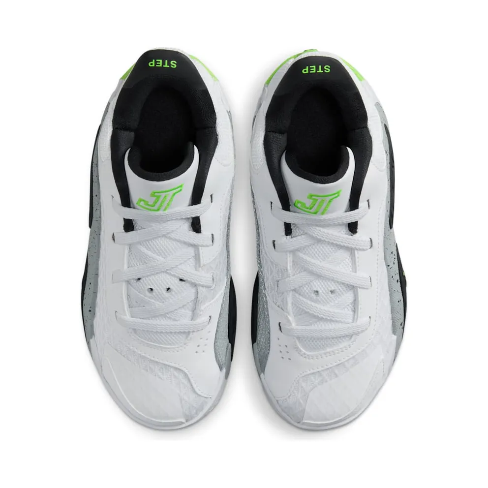 Jordan Tatum 2 White Black Wolf Grey Electric Green (FJ6460-100)