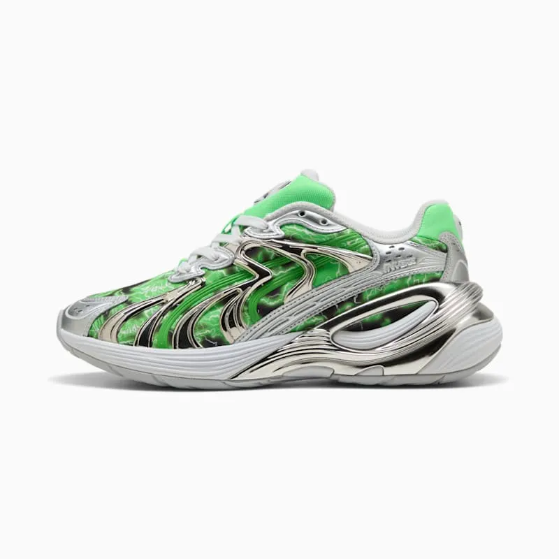 Puma Inverse RIPNDIP Silver Fluro Green