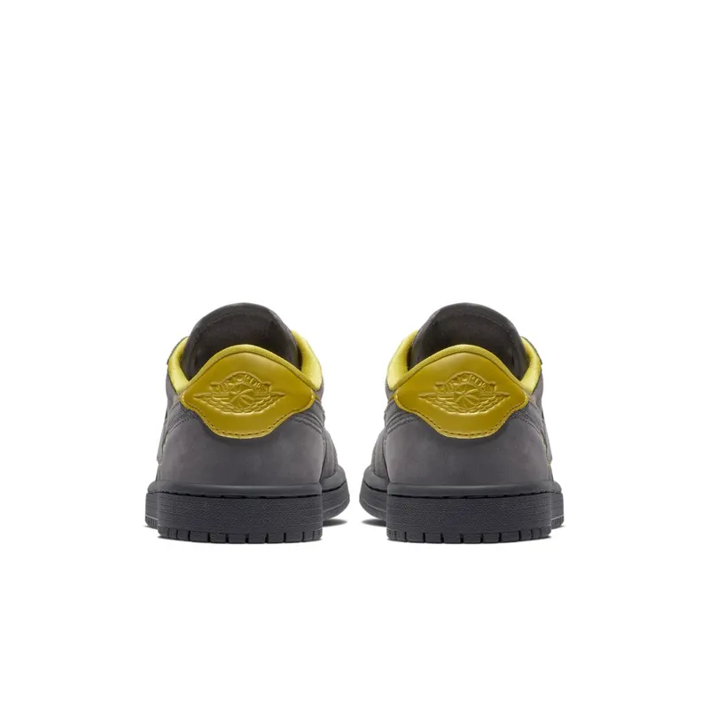 Jordan 1 Retro Low Thunder Grey (W) Thunder Grey/Bright Citron-White (AQ0828-017)