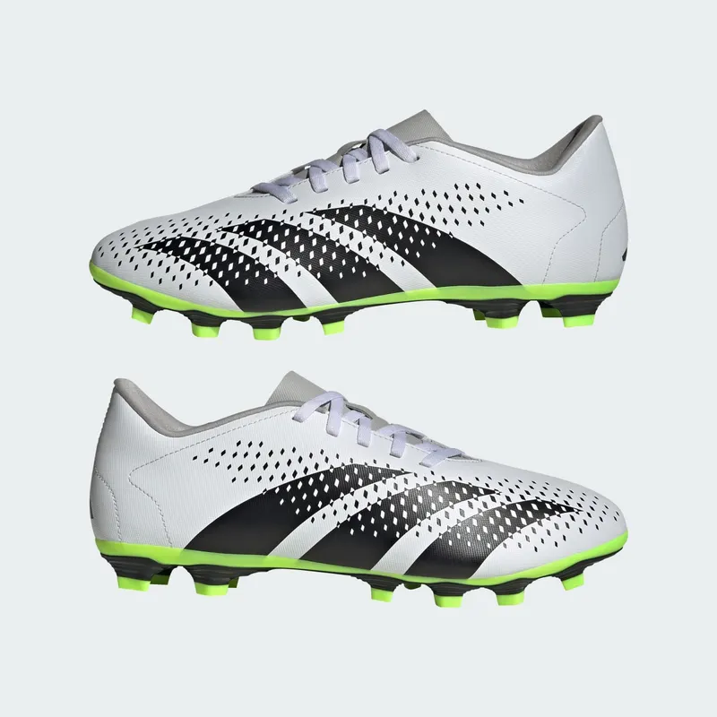 adidas Predator Accuracy.4 FG Cloud White Core Black Lucid Lemon (GZ0013)