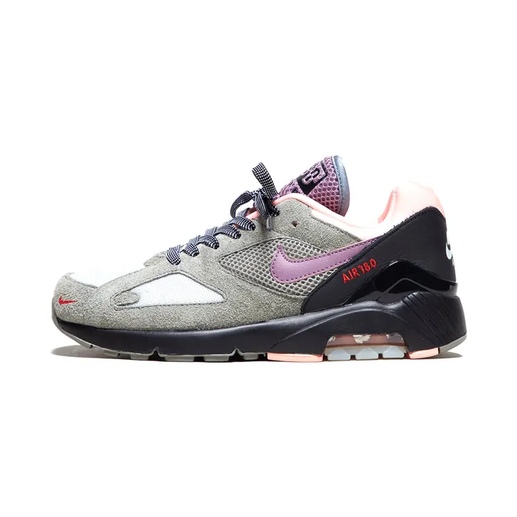 Nike x Size? Air 180 ‘Dawn’ “Dark Stucco / Oracle Pink / Light Silver / Violet Dust” (AV5189-001)