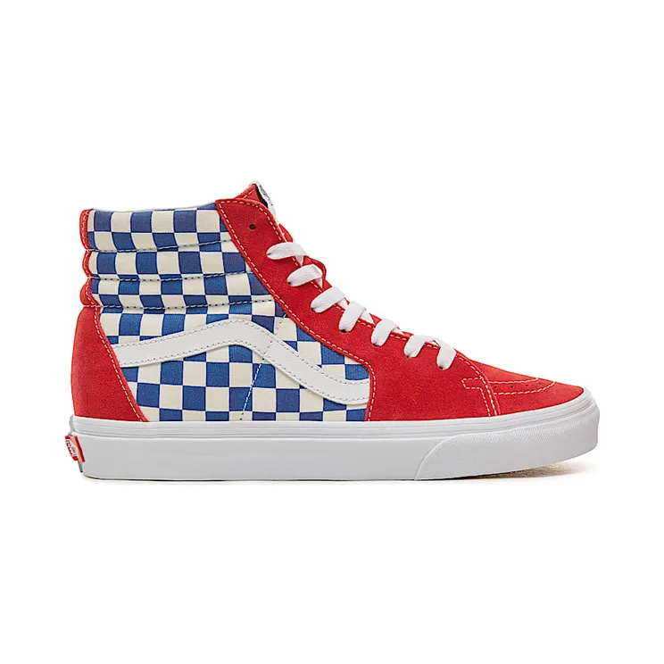 Vans Sk8-Hi ‘BMX Checkerboard’ True Blue/Red (VN0A38GEU8H)
