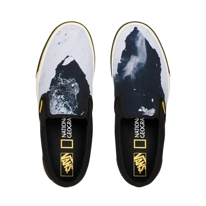 Vans Slip-On National Geographic Black/White-Yellow (VN0A4U38WT3)