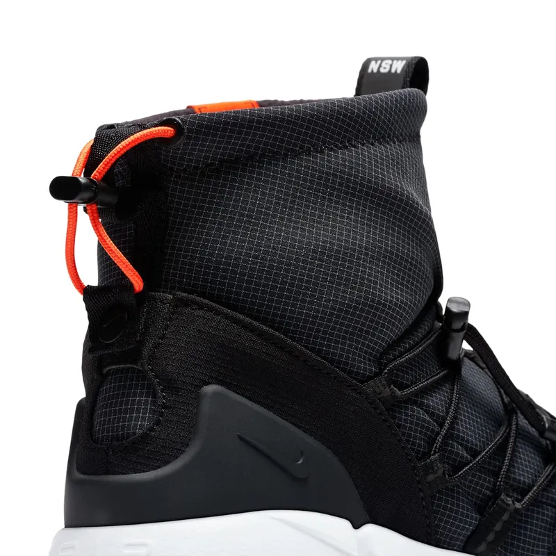 Nike Air Footscape Mid Utility DM Black Safety Orange (AH8689-001)