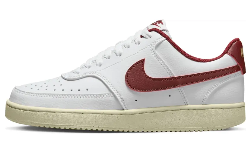 Nike Court Vision Low Next Nature White Team Red Metallic Gold (DH3158-106)