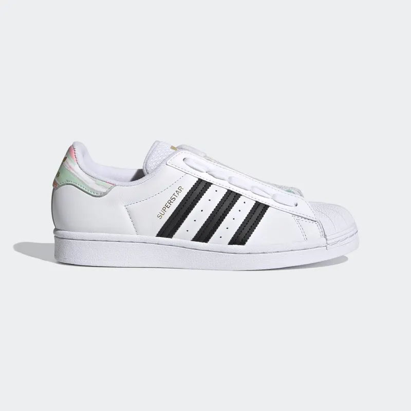 adidas Superstar Cloud White / Core Black / Frozen Green (FY5132)