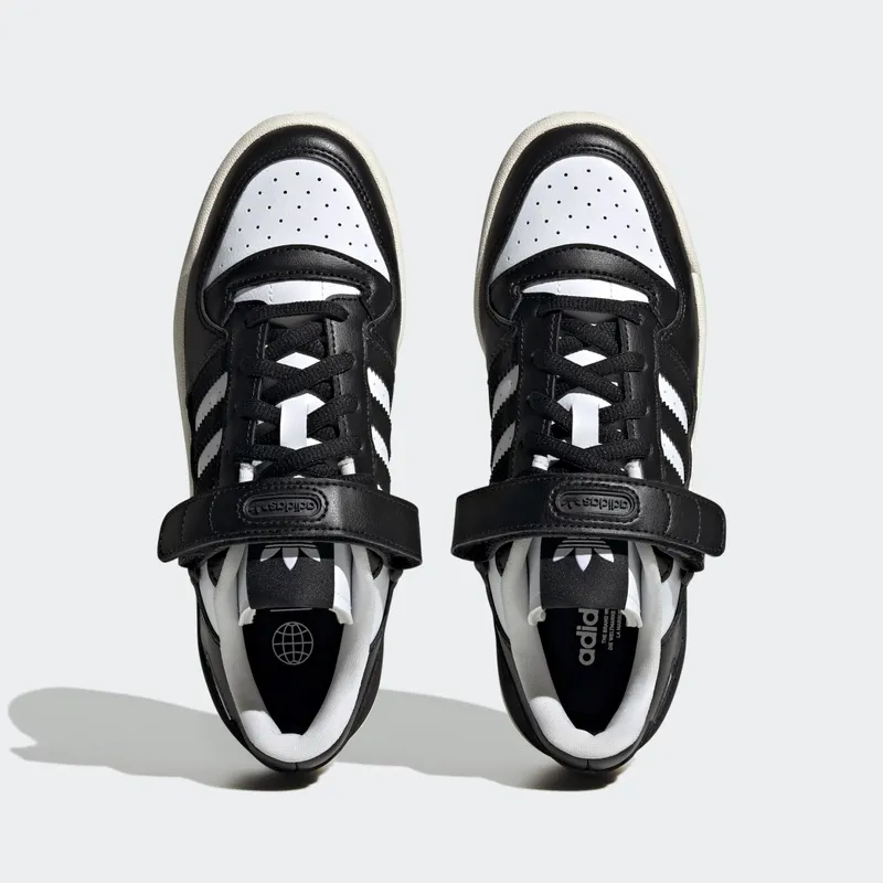 Adidas Forum Low Core Black / Core Black / Off White (HQ4425)