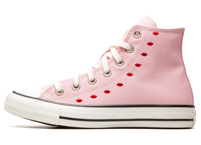 Converse Chuck Taylor All-Star Hi Embroidered Hearts Pink (W) (A01603F)