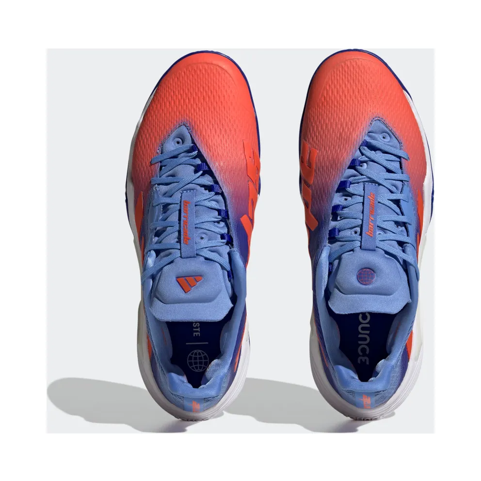 adidas Barricade Tennis Shoes Lucid Blue / Solar Red / Blue Fusion (HQ8424)