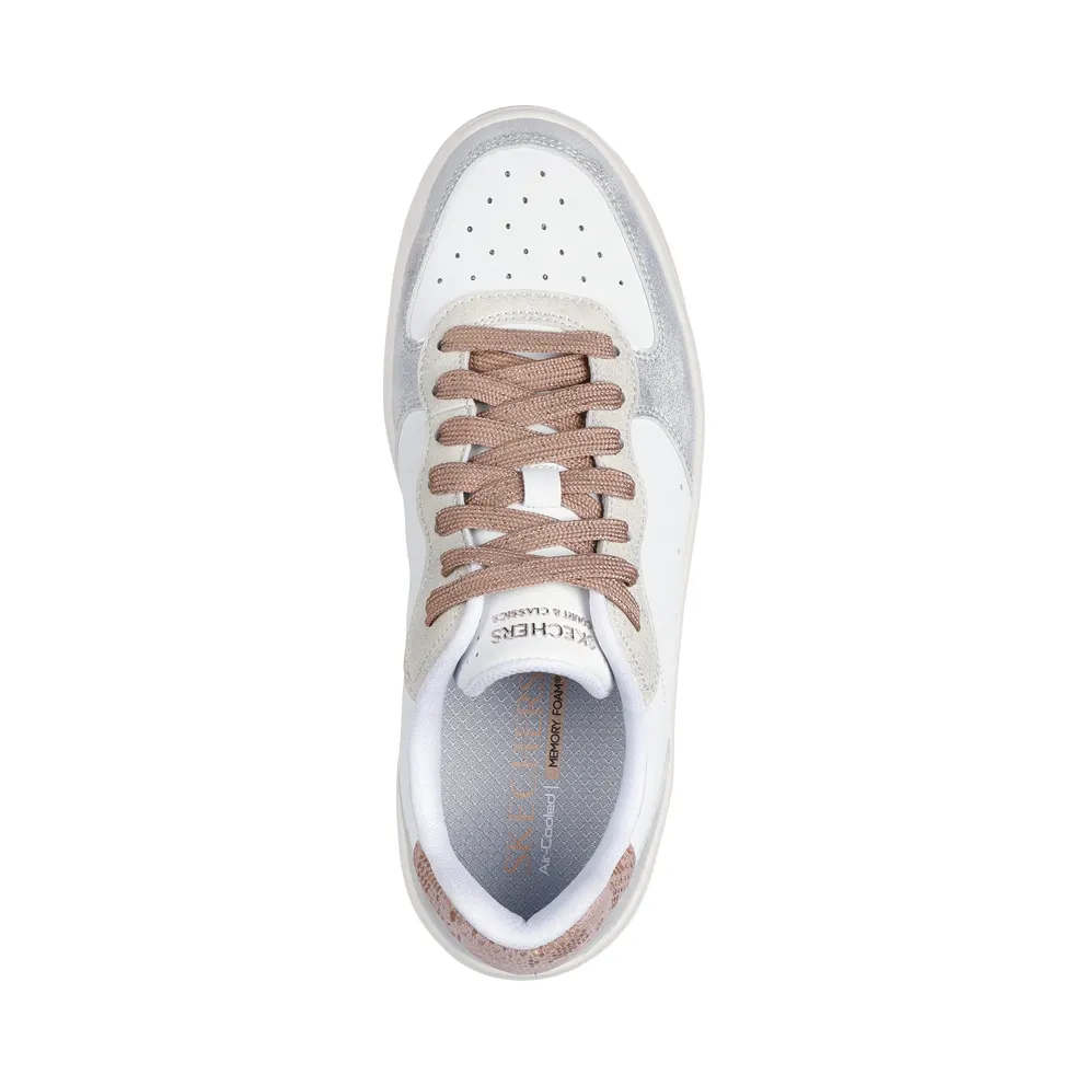 Skechers Hiland – Soft Metals – White / Multi (185173 WMLT)