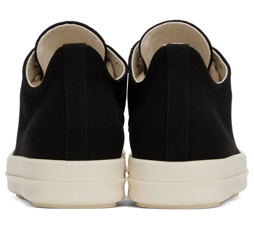 Rick Owens Drkshdw Black Denim Sneakers (DS02B4802 DQ) (2)