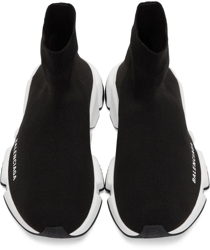 Balenciaga Black & White Speed (587280-W05G9)