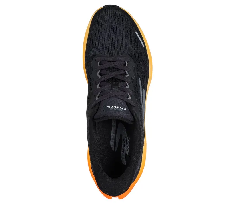 Skechers Slip-ins: Aero Spark Sneaker Donker Houtskool